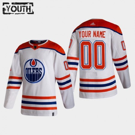 Dětské Hokejový Dres Edmonton Oilers Dresy Personalizované 2020-21 Reverse Retro Authentic